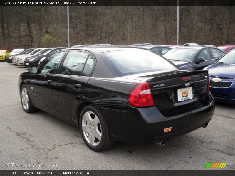 Black / Ebony Black 2006 Chevrolet Malibu SS Sedan