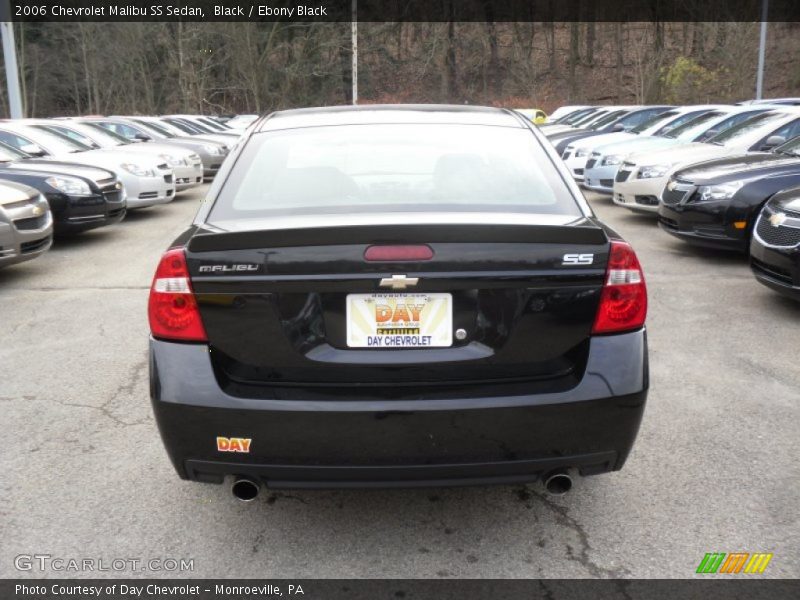 Black / Ebony Black 2006 Chevrolet Malibu SS Sedan