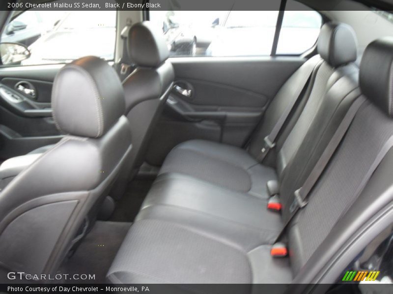  2006 Malibu SS Sedan Ebony Black Interior