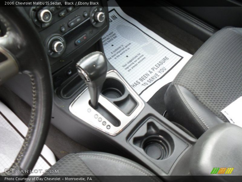 Black / Ebony Black 2006 Chevrolet Malibu SS Sedan