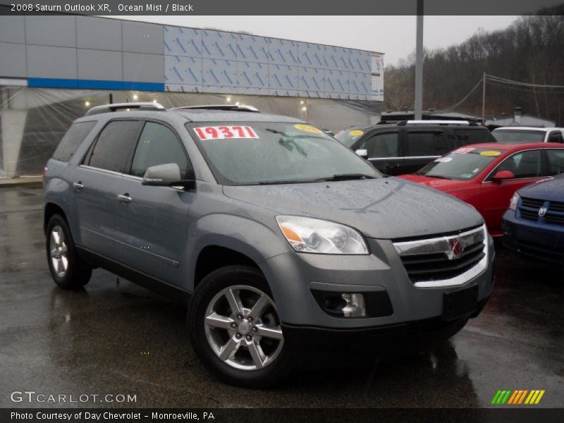 Ocean Mist / Black 2008 Saturn Outlook XR
