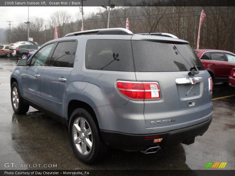 Ocean Mist / Black 2008 Saturn Outlook XR
