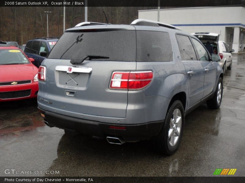 Ocean Mist / Black 2008 Saturn Outlook XR
