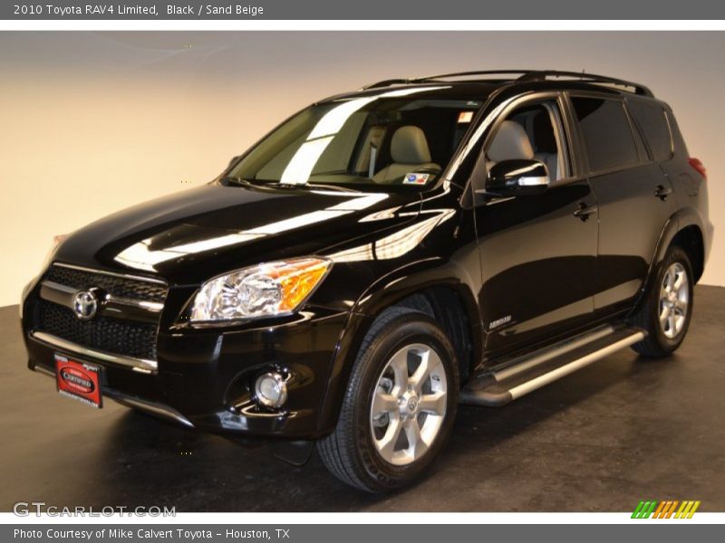 Black / Sand Beige 2010 Toyota RAV4 Limited