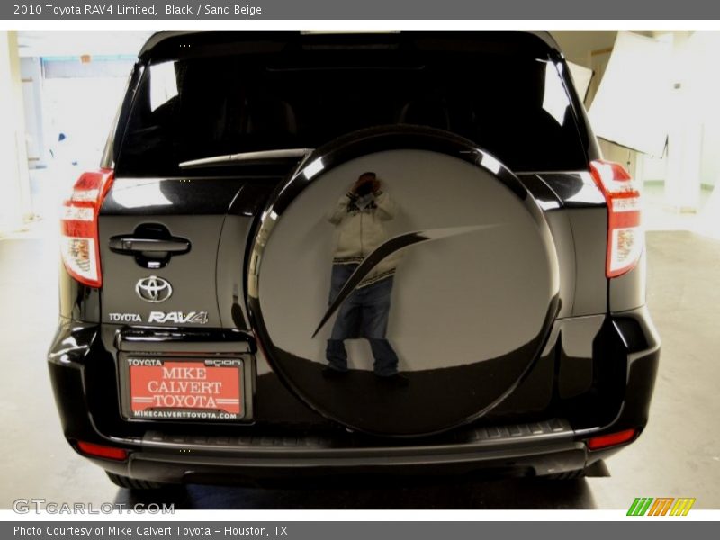 Black / Sand Beige 2010 Toyota RAV4 Limited