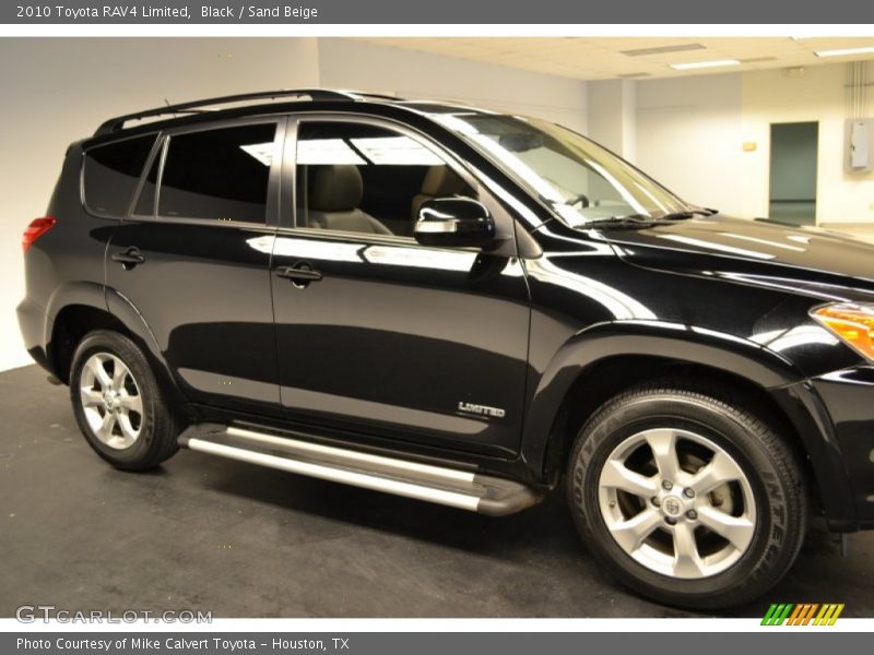 Black / Sand Beige 2010 Toyota RAV4 Limited