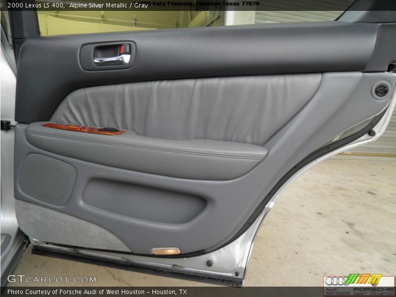 Alpine Silver Metallic / Gray 2000 Lexus LS 400