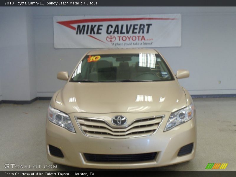 Sandy Beach Metallic / Bisque 2010 Toyota Camry LE