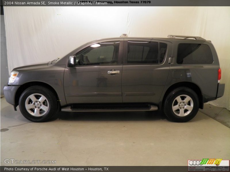 Smoke Metallic / Graphite/Titanium 2004 Nissan Armada SE