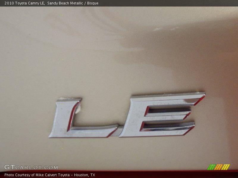 Sandy Beach Metallic / Bisque 2010 Toyota Camry LE