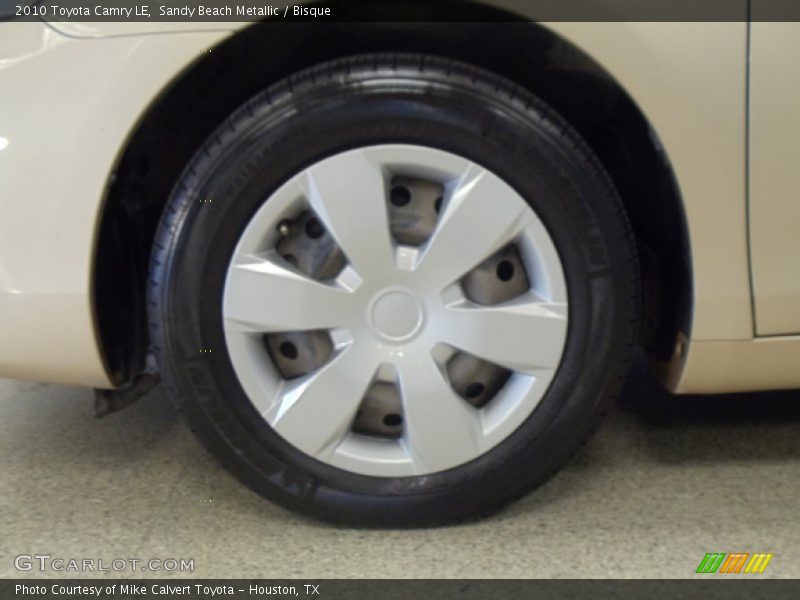 Sandy Beach Metallic / Bisque 2010 Toyota Camry LE