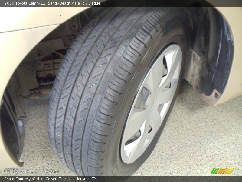 Sandy Beach Metallic / Bisque 2010 Toyota Camry LE