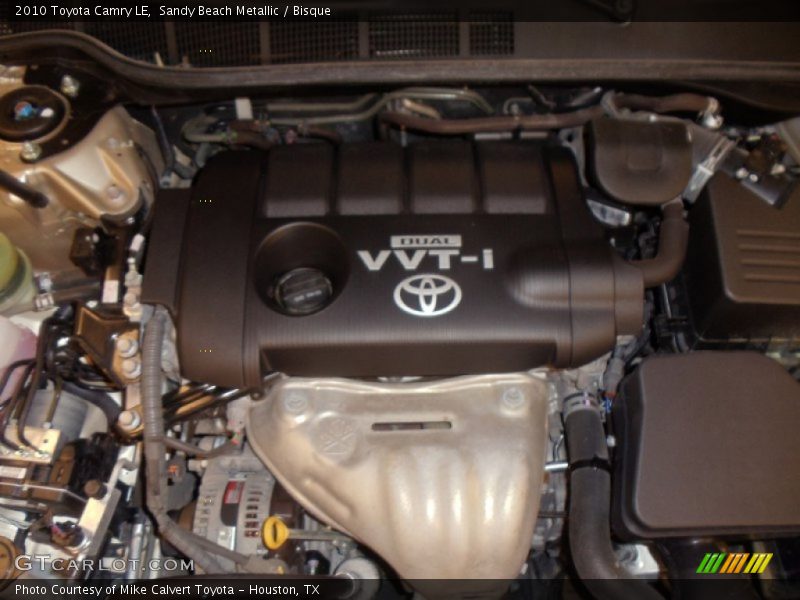 Sandy Beach Metallic / Bisque 2010 Toyota Camry LE