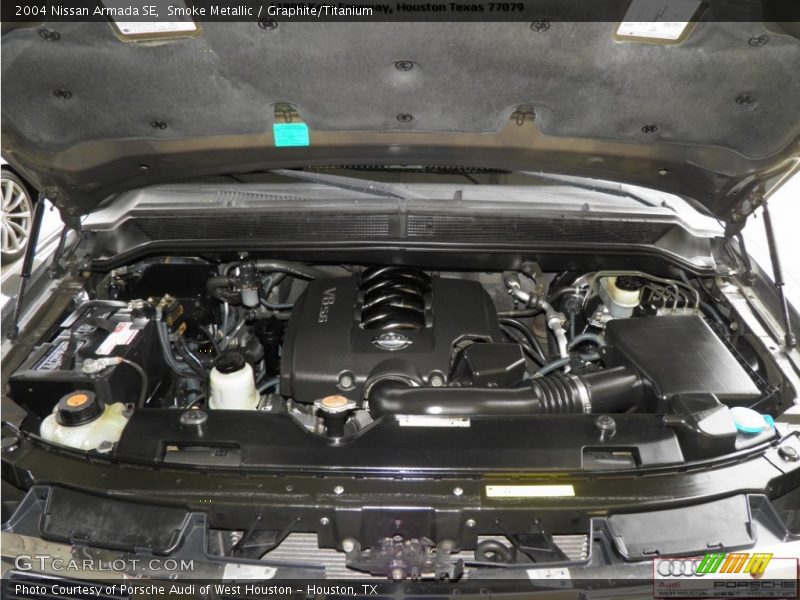 Smoke Metallic / Graphite/Titanium 2004 Nissan Armada SE
