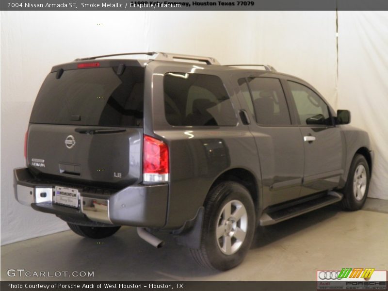Smoke Metallic / Graphite/Titanium 2004 Nissan Armada SE
