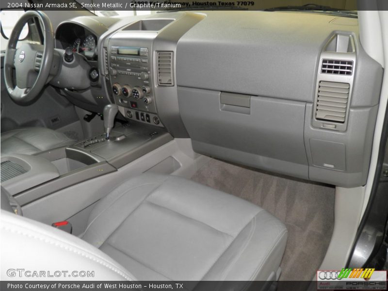 Smoke Metallic / Graphite/Titanium 2004 Nissan Armada SE