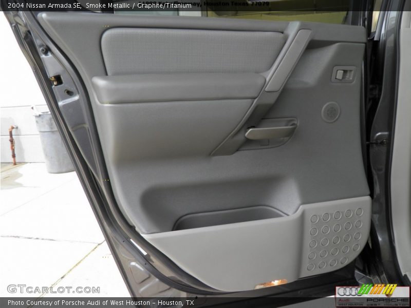 Smoke Metallic / Graphite/Titanium 2004 Nissan Armada SE