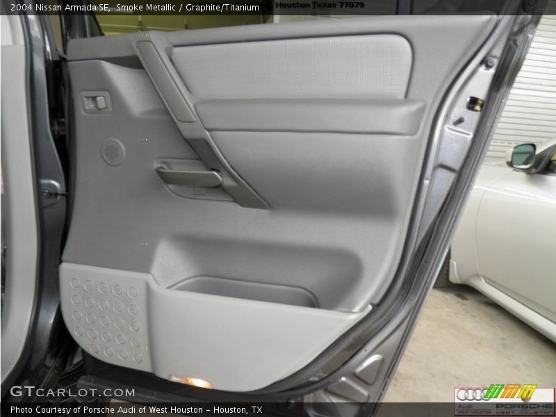 Smoke Metallic / Graphite/Titanium 2004 Nissan Armada SE