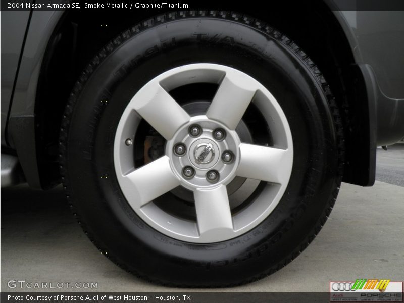 Smoke Metallic / Graphite/Titanium 2004 Nissan Armada SE