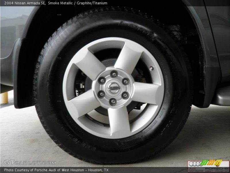 Smoke Metallic / Graphite/Titanium 2004 Nissan Armada SE