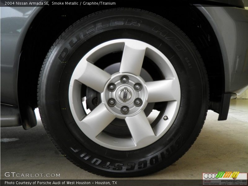 Smoke Metallic / Graphite/Titanium 2004 Nissan Armada SE