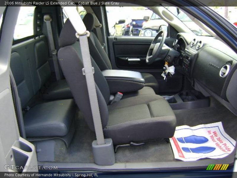 Cobalt Blue / Slate Gray 2006 Mitsubishi Raider LS Extended Cab