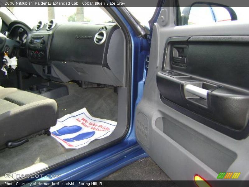 Cobalt Blue / Slate Gray 2006 Mitsubishi Raider LS Extended Cab