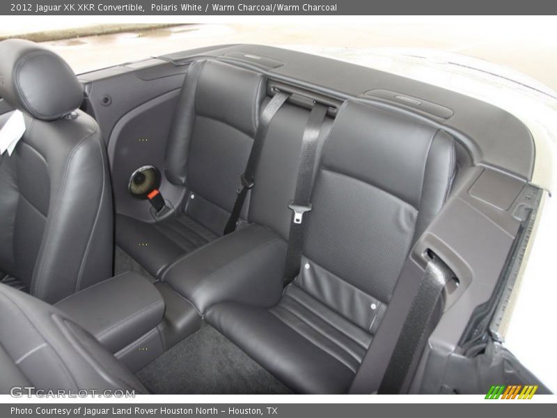 Polaris White / Warm Charcoal/Warm Charcoal 2012 Jaguar XK XKR Convertible