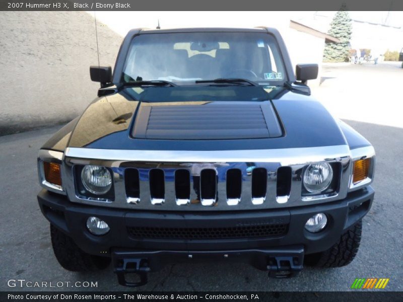 Black / Ebony Black 2007 Hummer H3 X