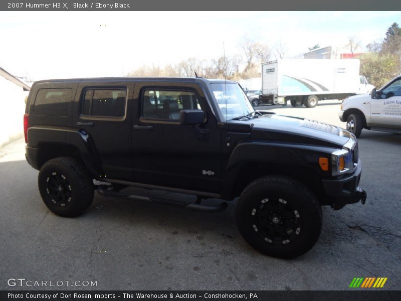 Black / Ebony Black 2007 Hummer H3 X