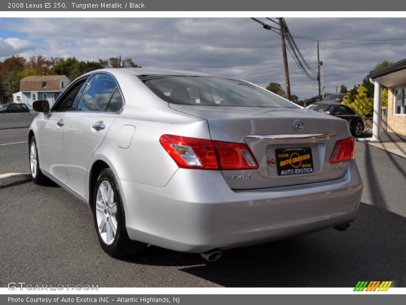 Tungsten Metallic / Black 2008 Lexus ES 350