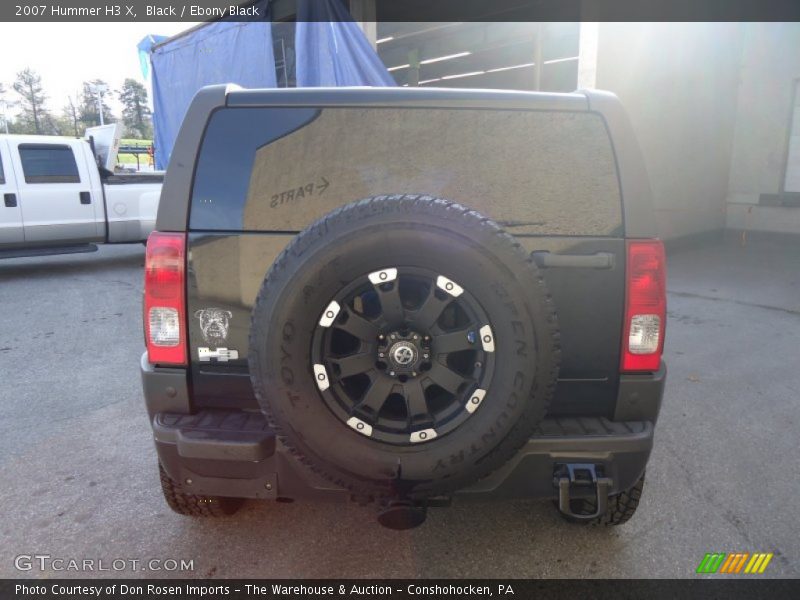 Black / Ebony Black 2007 Hummer H3 X