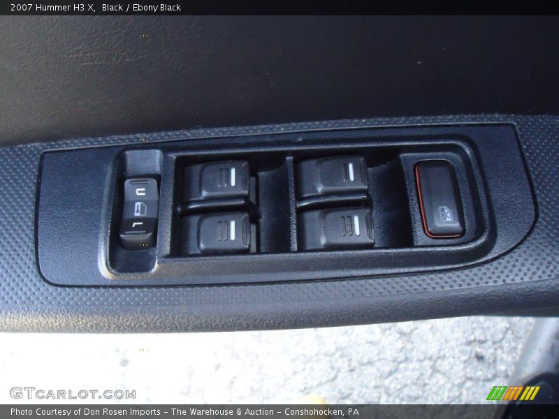 Black / Ebony Black 2007 Hummer H3 X