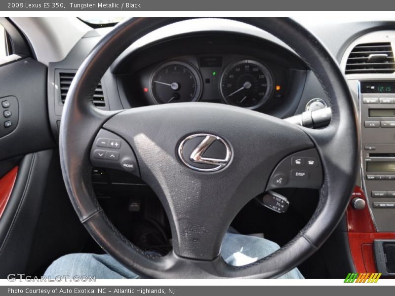 Tungsten Metallic / Black 2008 Lexus ES 350