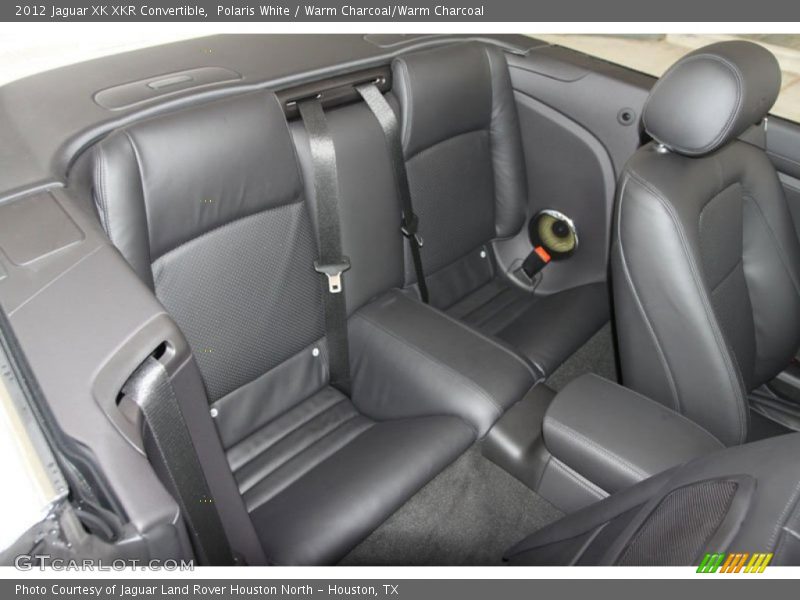 Polaris White / Warm Charcoal/Warm Charcoal 2012 Jaguar XK XKR Convertible