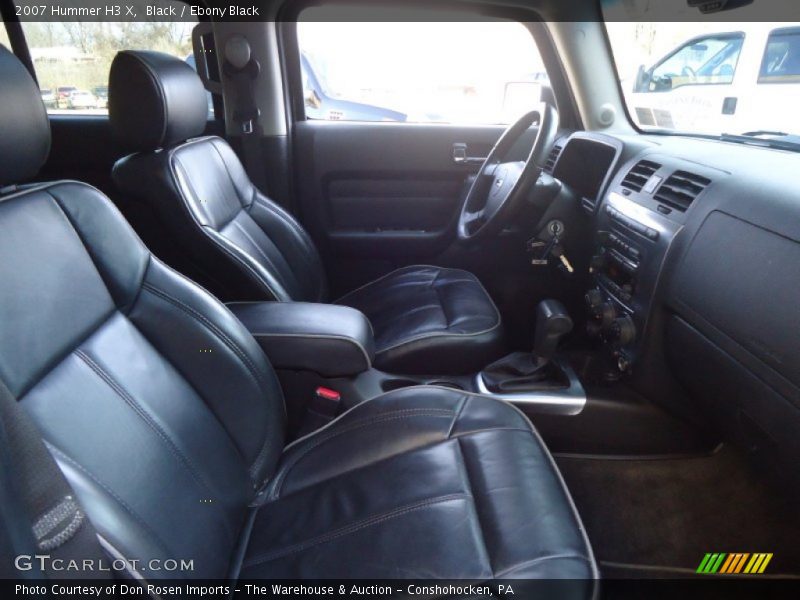 Black / Ebony Black 2007 Hummer H3 X