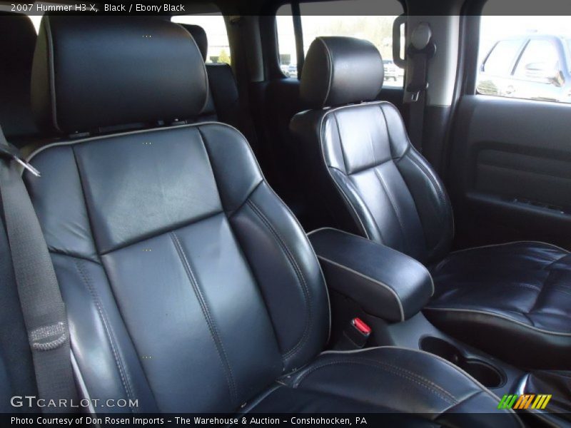Black / Ebony Black 2007 Hummer H3 X