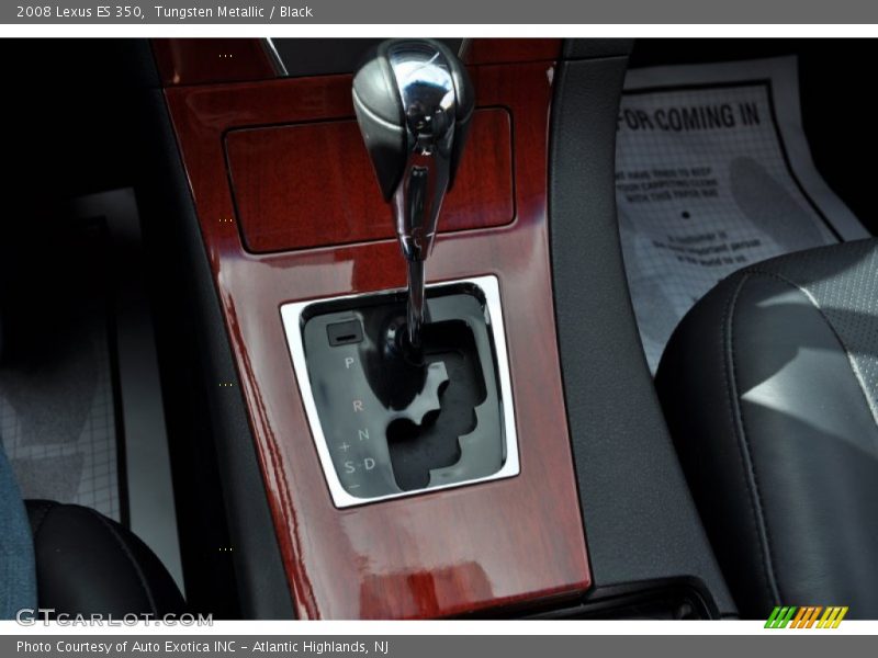 Tungsten Metallic / Black 2008 Lexus ES 350
