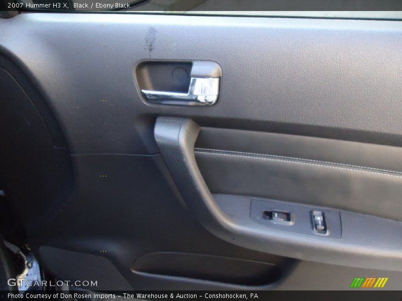 Black / Ebony Black 2007 Hummer H3 X