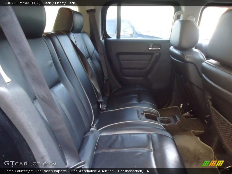 Black / Ebony Black 2007 Hummer H3 X