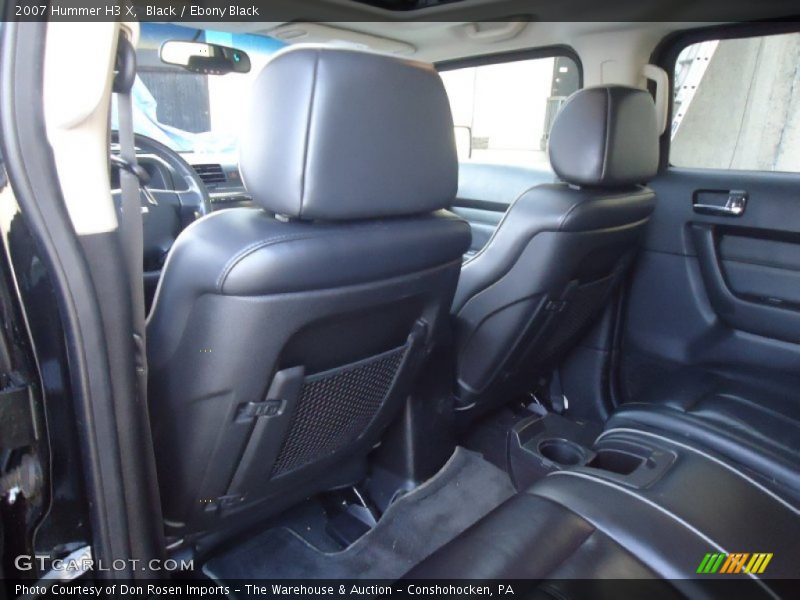 Black / Ebony Black 2007 Hummer H3 X
