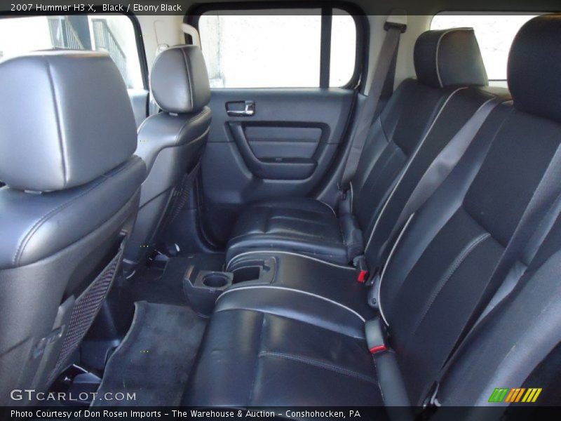 Black / Ebony Black 2007 Hummer H3 X