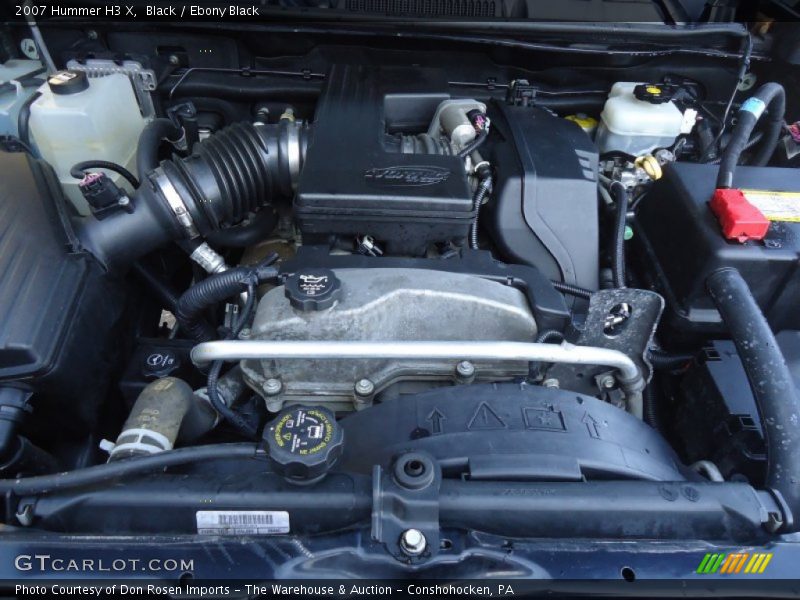  2007 H3 X Engine - 3.7 Liter DOHC 20-Valve Inline 5 Cylinder