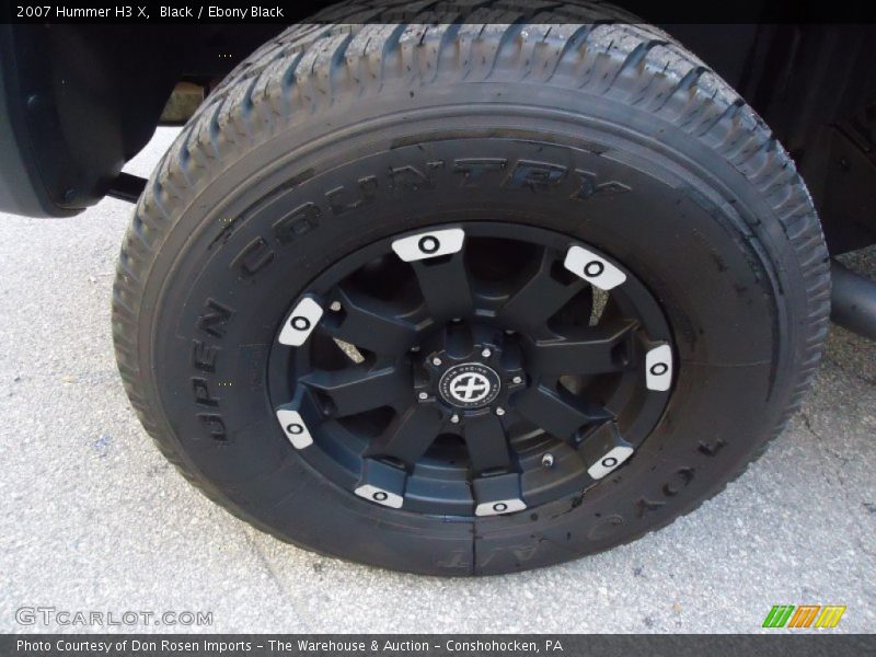 Custom Wheels of 2007 H3 X