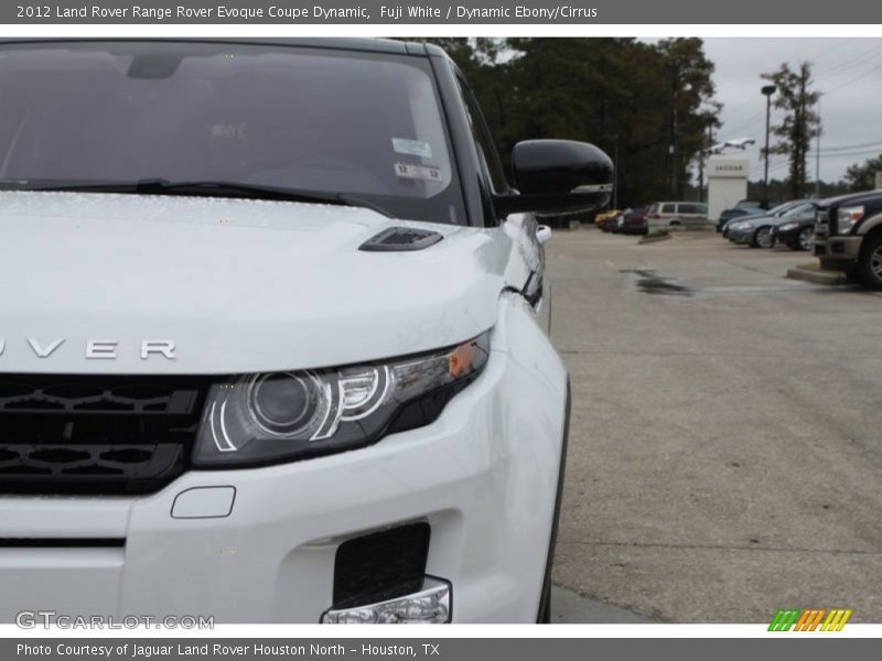 Fuji White / Dynamic Ebony/Cirrus 2012 Land Rover Range Rover Evoque Coupe Dynamic