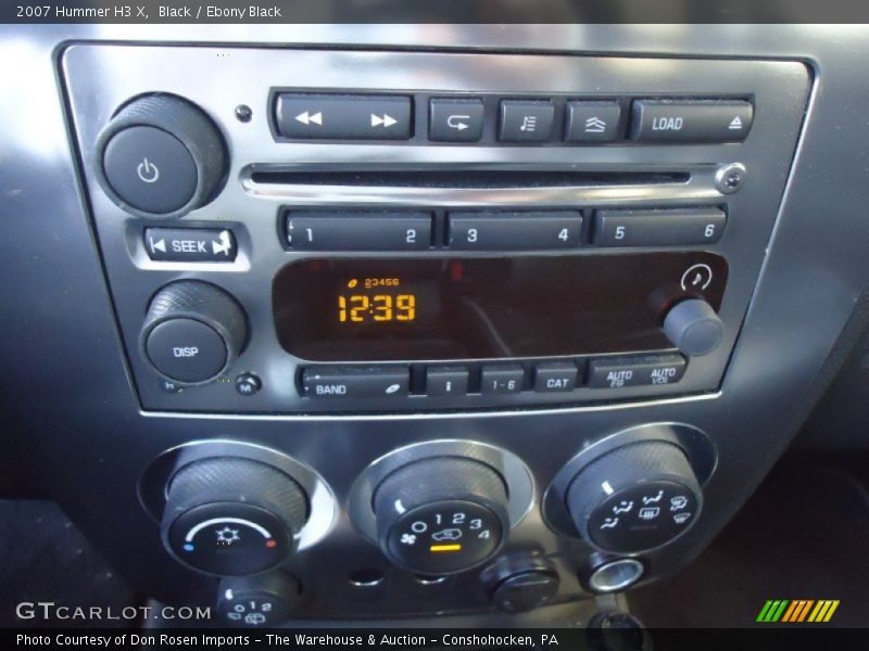 Black / Ebony Black 2007 Hummer H3 X