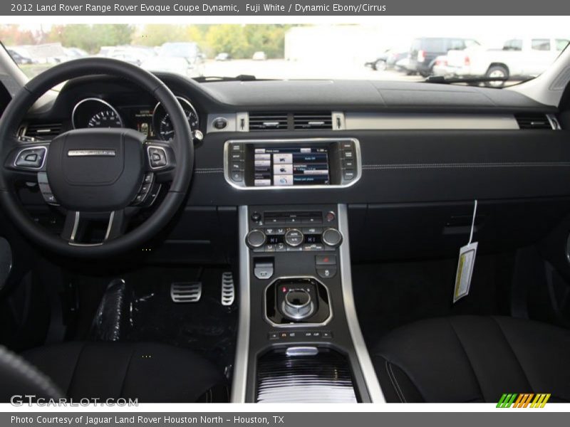 Fuji White / Dynamic Ebony/Cirrus 2012 Land Rover Range Rover Evoque Coupe Dynamic
