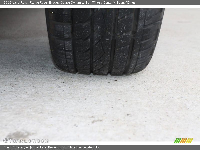 Fuji White / Dynamic Ebony/Cirrus 2012 Land Rover Range Rover Evoque Coupe Dynamic