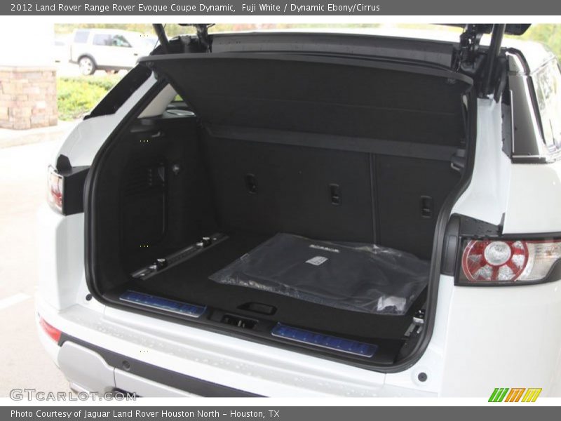 Fuji White / Dynamic Ebony/Cirrus 2012 Land Rover Range Rover Evoque Coupe Dynamic