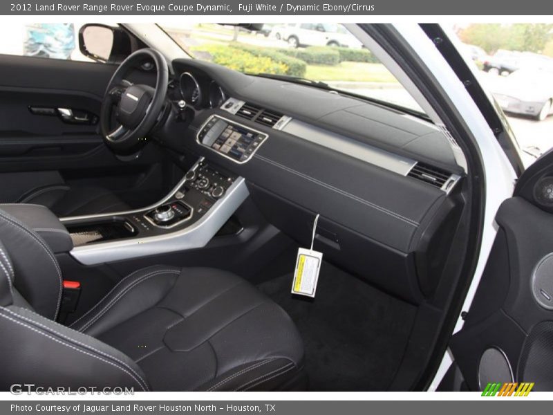 Fuji White / Dynamic Ebony/Cirrus 2012 Land Rover Range Rover Evoque Coupe Dynamic